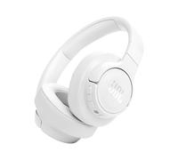JBL Tune 770 NC Wireless Over-Ear Bluetooth Headphones with Adaptive Noise-Cancelling Technology and 70-Hour Battery Life, White