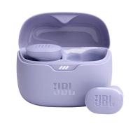 JBL Tune Buds - True wireless Noise Cancelling earbuds, JBL Pure Bass Sound, Bluetooth 5.3, 4-Mic technology for Crisp, Clear Calls, Up to 48 hours of battery life, Water and dust resistant (Purple)