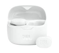 JBL Tune Buds - True wireless Noise Cancelling earbuds, JBL Pure Bass Sound, Bluetooth 5.3, 4-Mic technology for Crisp, Clear Calls, Up to 48 hours of battery life, Water and dust resistant (White)