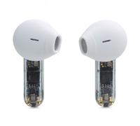 JBL Tune Flex Ghost Edition Noise Cancelling Earbuds Gloss White