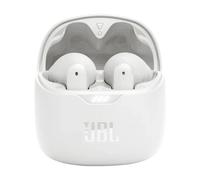 JBL Tune Flex In-Ear Bluetooth Headphones, Water-Resistant Noise-Cancelling Earphones with 32 Hours of Battery Life, White