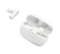 JBL Vibe Beam 2 - True Wireless Noise Cancelling Earbuds Pure Bass Sound & Smart Ambient Technology, 4mics for Crisp, Clear Calls, up to 40Hrs of Playback, IP54 Dust & Water Resistant (White)