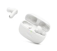 JBL Vibe Beam 2 - True Wireless Noise Cancelling Earbuds Pure Bass Sound & Smart Ambient Technology, 4mics for Crisp, Clear Calls, up to 40Hrs of Playback, IP54 Dust & Water Resistant (White)
