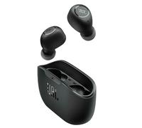 JBL Vibe Buds True Wireless Black Bluetooth Earbuds + Charging Case - Black - JBLVBUDSBLK