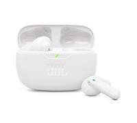 JBL Wave Beam 2, Wireless Noise Cancelling Bluetooth Earbuds with 40h Playtime, JBL Pure Bass Sound, Smart Ambient Technology and Multi-Point Connection, Closed-Back Stick Design, White