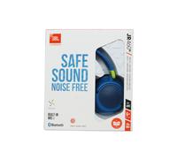 JBL Wireless Kids Headphones Over-Ear Bluetooth Headset Safe Sound Blue White