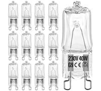 JBLJDWD 15 Pcs Halogen Light Bulbs, Multi-Scene Utility Light Bulbs, Halogen Bulbs Suitable for Oven Lamp Wall Lamp Ceiling Lamp