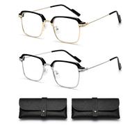 JBLJDWD 4Pcs Vision Sync Multifocal Glasses Set, Auto Focus Glasses Self Adjusting, Progressive Multifocal Glasses Mens for Reading & Computer Use