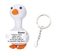 JBLJDWD Positive Crochet Animals, Cute Gifts, Mini Funny Positive Gifts, Small Handmade Crochet Animals Cute Stuff, Inspirational Gifts for Women Men Birthday Presents