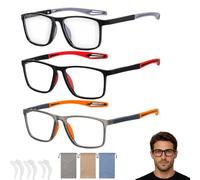 JBLJDWD The 3 Sets Of Visual Synchronization Multifocal Glasses Come With Earpieces And Eyeglass Cases