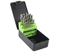 JBM 25Pcs Hss 4341 Twist Drill Bit Set (1-13mm) Metal Drilling