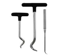 JBM 3 Piece Seal Removal Hook Set For Gasket O Ring Extraction 120mm 155mm 165mm