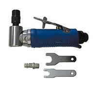 JBM® 52528 Pneumatic Angle Grinder Aluminium Body with Safety Button Head and to 90 Degree Air Inlet, 1/4 Inches Can