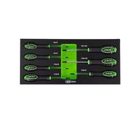 JBM 53945 Torx Screwdriver Set 7 Pc T8-T27 EVA Tray CrV Matte Chrome Finish