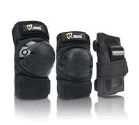 JBM Adult / Kids Child Youth Knee Pads Elbow Pads Wrist Guards Protective Gear Set for Inline Roller Skating Biking Cycling Scooter Skateboard BMX Mountain Bike Inline Skating Extreme Sports