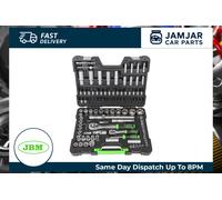 JBM Hex Socket Set Zinc Finish Garage Workshop Automotive 108 Pieces 54037