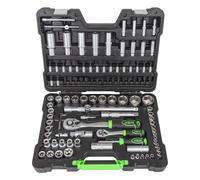 JBM Hex Socket Set Zinc Finish Garage Workshop Automotive 108 Pieces 54037
