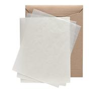 JBM PACKAGING 8.5"" x 11"" Glassine Sheets, Pack of 100