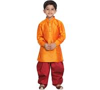 JBN Creation Kids Black Silk and Mustard Set, orange, 2-3 Jahre