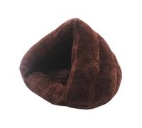 JBNCRYGD Pet Tent Cave Bed for Small Medium Cats Dogs Pets Sleeping Bag Thick Fleece Warm Slipper Dog Bed Cuddler Burrow House Hole Igloo,A-40 * 29 * 28