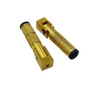 JBPIHZT 1 Pair M8 Universal Motorcycle Rear Footrest Pedal Modification Aluminium Alloy Foldable Back Footpegs Off Road Vehicle Bicycle(Gold)