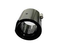 JBPIHZT 1 Pcs Glossy Black Carbon Exhaust Muffler For M135i M235i M345i M240i M340i M440 F20 F22 F32 F87 F80 F82 INozzles Tail(ID 63mm)