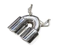 JBPIHZT 1 PCS Right Decorative Exhaust Tip For Q2 2021 Stainless Steel Muffler Tip Dual Out Exhaust Pipe Nozzle Exhaust System
