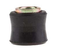 JBPIHZT 1 Pcs Universal 10mm/12mm/14mm Motorcycle Rear Suspension System Shock Absorber Rubber Bush Aluminum Accessories(10mm)