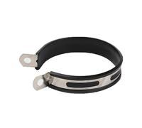 JBPIHZT 10CM/11CM Motorcycle Exhaust Pipe Fixed Ring Holder Clamp Fixed Ring Support Bracket Muffler Clips(10cm)