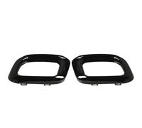 JBPIHZT 1678857000 1678856900 Exhaust Tip Cover Trims Bezel Fit For Benz GLC GLE GLS-Class X253 C253 W167 V167 C167 X167 AMG Line 2020-2023(BLACK)