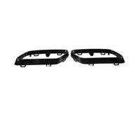 JBPIHZT 1Pair Car Styling Exhaust Tail Pipe Tip Cover Trims Bezel Replacement For Mercedes For Benz C-Class W206 S206 AMG Line 2022 Onwards(BLACK)