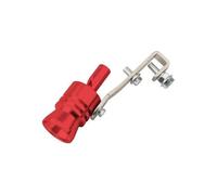 JBPIHZT 1PC Universal Sound Simulator Car Turbo Sound Whistle Vehicle Refit Device Exhaust Pipe Turbo Sound Whistle Turbo Muffler(RED,L)