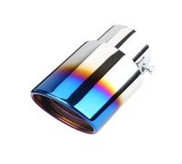 JBPIHZT 1Pcs For Suzuki For Swift 2 II 2005 2006 2007-2016 Stainless Steel Exhaust Pipe Muffler Tailpipe Muffler Tip Car Accessories(Blue)