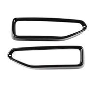 JBPIHZT 2Pcs For 7 Series G11 G12 2019 2020 2021 2022 Black Steel Car Exhaust Muffler Pipe Tip Cover Trim Modified Accessories