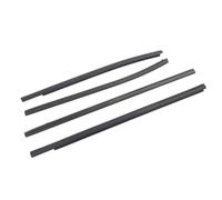 JBPIHZT 4PCS Car Door Window Weatherstrip Sealing Strip for Ranger PX2 PX3 for Wildtrak for Raptor XLT XL 2012-2021 AB3Z2625554F