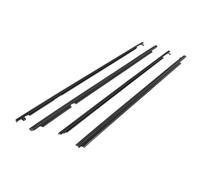 JBPIHZT 4Pcs Car Window Rubber Sealant Strip Side Weatherstrip Rainproof Weather for Toyota for RAV4 2006-2008