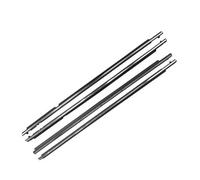 JBPIHZT 4pcs for Toyota for Corolla 2008-2013 Car Window Glass Sealed Strip Side Wheatherstrip(Chrome)