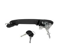 JBPIHZT 6N0837207C 6N0837207D for VW for Polo 1994-2001 for Sharan 1995-2010 Car Door Lock Handle Front Right Left with Barrel Keys