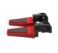 JBPIHZT Adjustable Motorcycle Front Or Rear Footrests Foot Pegs Pedal For CB500F CB650F CB125R CBF125NA CB300R CB650RA(RED,Item 2)