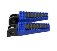 JBPIHZT Adjustable Motorcycle Front Or Rear Footrests Foot Pegs Pedal For CB500F CB650F CB125R CBF125NA CB300R CB650RA(Blue,Item 1)