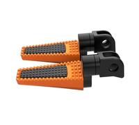 JBPIHZT Adjustable Motorcycle Front Or Rear Footrests Foot Pegs Pedal For CB500F CB650F CB125R CBF125NA CB300R CB650RA(Orange,Item 2)