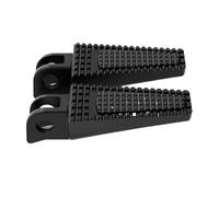 JBPIHZT Adjustable Motorcycle Front Or Rear Footrests Foot Pegs Pedal For CB500F CB650F CB125R CBF125NA CB300R CB650RA(BLACK,Item 1)