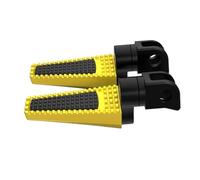 JBPIHZT Adjustable Motorcycle Front Or Rear Footrests Foot Pegs Pedal For CB500F CB650F CB125R CBF125NA CB300R CB650RA(Gold,Item 2)