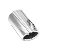 JBPIHZT Car Exhaust Tailpipe For G07 X7 G06 X6 G05 X5 M40i M50i Stainless Steel Straight Muffler Tip Tailpipe Exhaust System Modification Accesories(Silver)