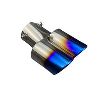 JBPIHZT Car Exhaust Tube For Toyota C-HR For Matrix For Mirai For FUN WAY For AURIS For JPN Taxi For AVALON For Century For Rush For Fortuner For Harrier For SEQUOIA(Blue,Double tube)