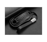 JBPIHZT Car Key Case Cover Shell For Porsche 718 For Cayenne For Panamera 911 For Macan For Taycan For Cayman Accessories(BLACK,STYLE 2)