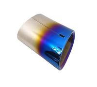 JBPIHZT Exhaust Muffler Tip For 3 Series 318 E90 E91 320d 318d 318i E92 E93 X3 F25 20i 28i E83 2.0i Car Exhaust Tip Muffler Nozzle(Blue)
