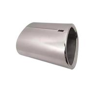 JBPIHZT Exhaust Muffler Tip For 3 Series 318 E90 E91 320d 318d 318i E92 E93 X3 F25 20i 28i E83 2.0i Car Exhaust Tip Muffler Nozzle(Silver)