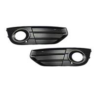 JBPIHZT For A4 AR B8 B8.5 Allroad Quattro Travel 2009-2015 Fog Lamp Grille 8K0807681J01C Front Bumper Fog Light Cover Frame JBPIHZT(Left and Right)