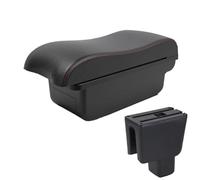 JBPIHZT For BR-V Car Armrest Box Central Store Content Storage Box Arm Auto Parts USB Interface(A1 Black red NO USB)